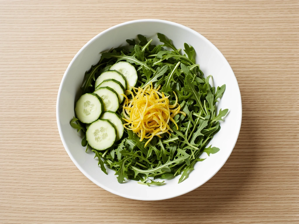 Ingrédients frais symbolisant la clarté